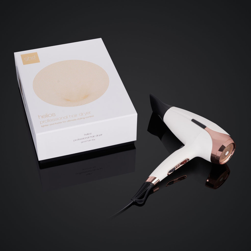 ghd helios hair dryer - White