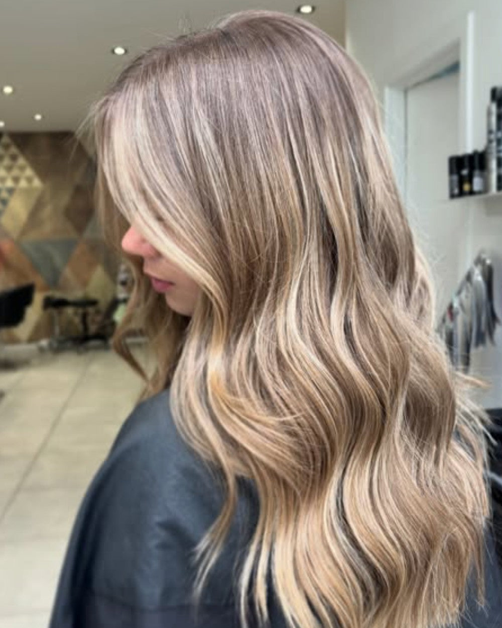 Beige bronde blonde balayage by Stephanie Carroll, Crew Stylists Queenstown