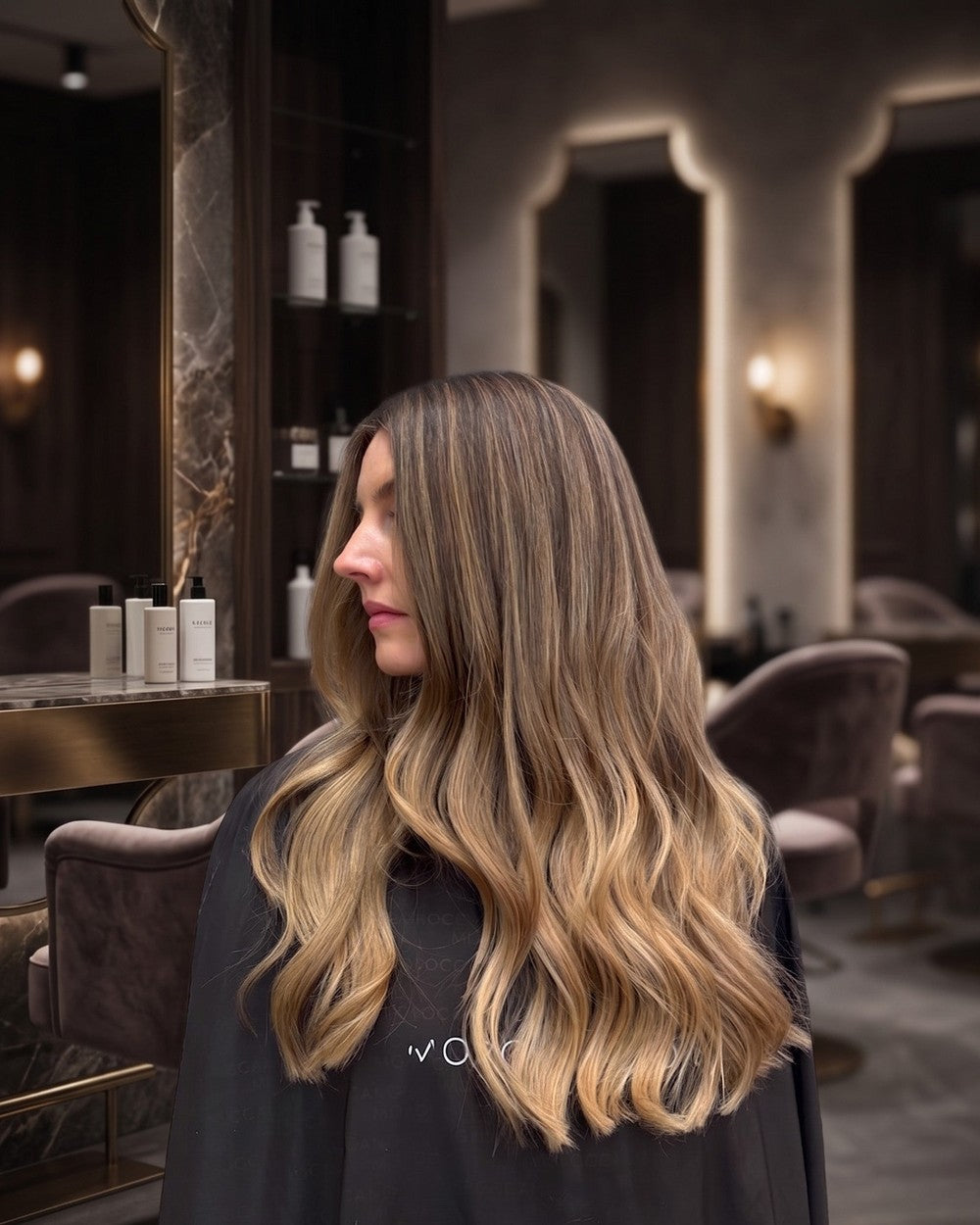 Caramel bronde balayage by Stephanie Carroll, Crew Stylists Queenstown