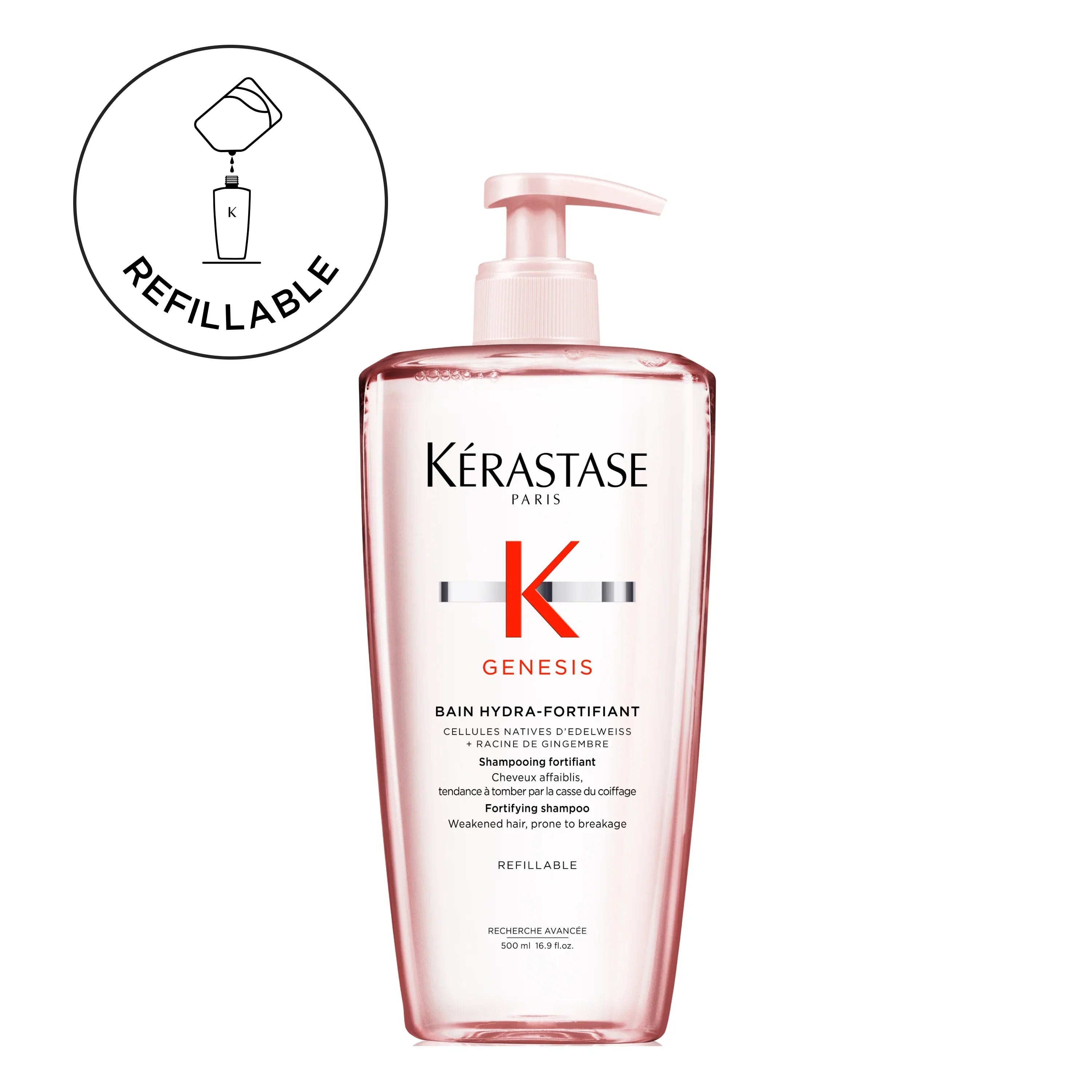 Kérastase Genesis Bain Hydra-Fortifiant 500ml shampoo
