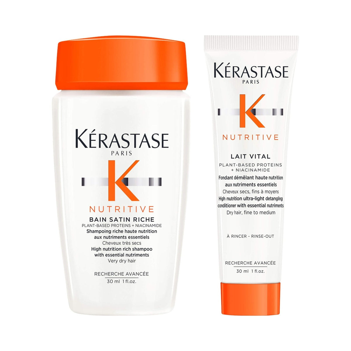 Kérastase Nutritive Travel Duo 2 x 30ml | Crew Stylists Queenstown