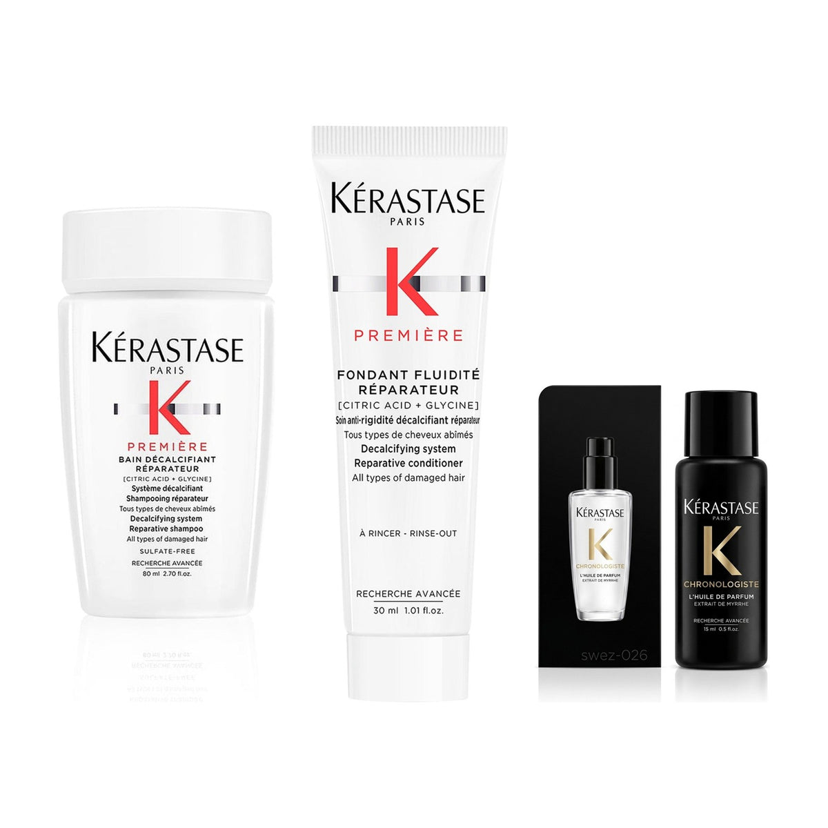 Kérastase Première Travel Duo + Chronologiste L'Huile de Parfum 15ml | Crew Stylists Queenstown